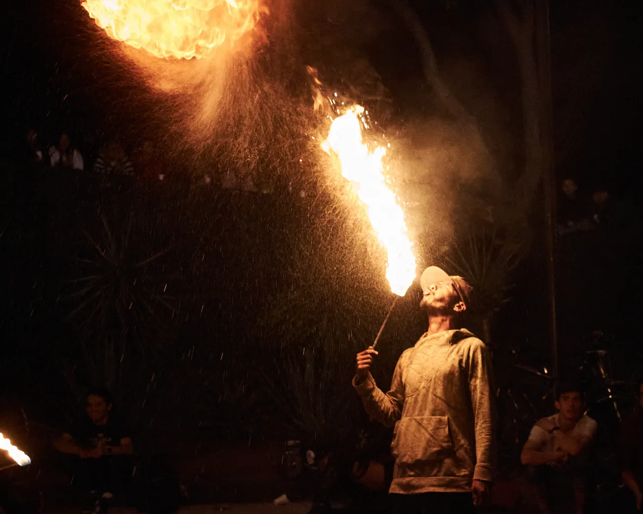 Escupefuego — Performer de fuego