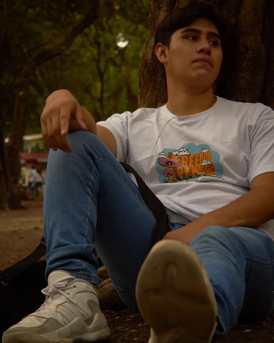 Retrato en bosque — Modelo